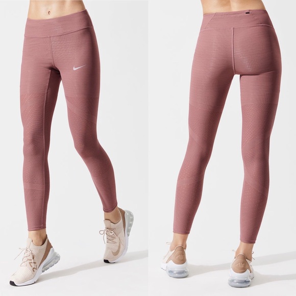 Nike Pants - Nike Epic Athena Carbon38 Mauve Leggings